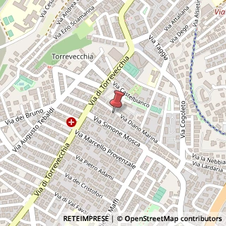 Mappa Via Diano Marina, 44, 00168 Roma, Roma (Lazio)