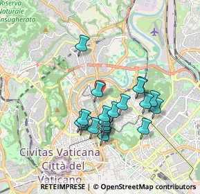 Mappa Corso di Francia, 00196 Roma RM, Italia (1.64895)