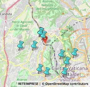 Mappa Via Emma Perodi, 00168 Roma RM, Italia (2.08636)