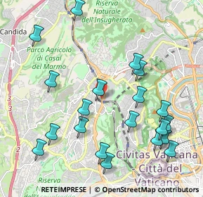 Mappa Via Emma Perodi, 00168 Roma RM, Italia (2.462)