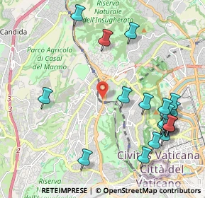 Mappa Via Emma Perodi, 00168 Roma RM, Italia (2.638)