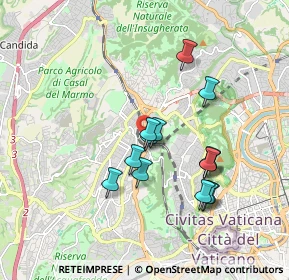 Mappa Via Emma Perodi, 00168 Roma RM, Italia (1.68)