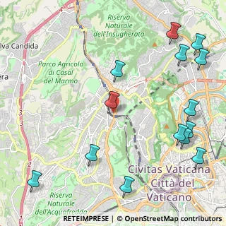 Mappa Via Emma Perodi, 00168 Roma RM, Italia (3.04929)
