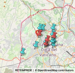 Mappa Via Emma Perodi, 00168 Roma RM, Italia (2.86813)