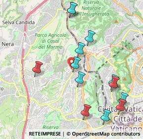 Mappa Via Augusto Tebaldi, 00168 Roma RM, Italia (2.37462)