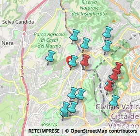 Mappa Via Augusto Tebaldi, 00168 Roma RM, Italia (2.15118)