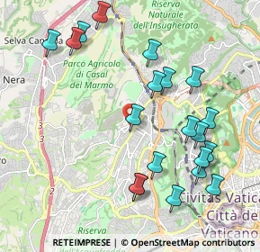 Mappa Via Augusto Tebaldi, 00168 Roma RM, Italia (2.345)