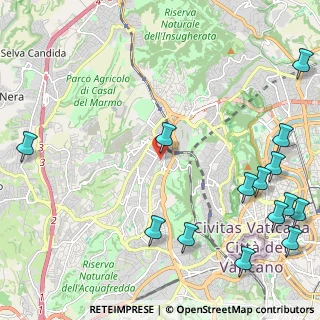 Mappa Via Muzio Claudia, 00168 Roma RM, Italia (3.32929)