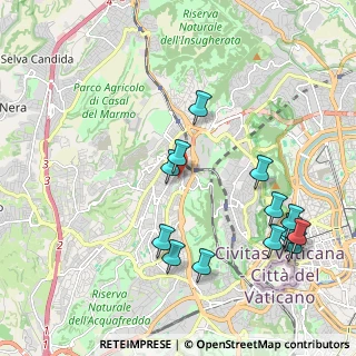 Mappa Via Ruggero Ruggeri, 00168 Roma RM, Italia (2.42714)