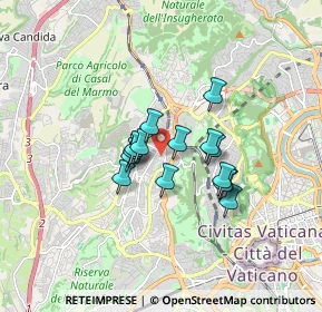 Mappa Via Muzio Claudia, 00168 Roma RM, Italia (1.246)