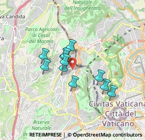 Mappa Via Muzio Claudia, 00168 Roma RM, Italia (1.34818)