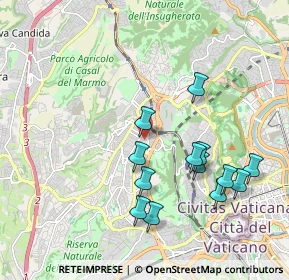 Mappa Via Ruggero Ruggeri, 00168 Roma RM, Italia (2.05231)