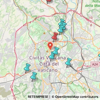 Mappa Lungotevere Maresciallo Cadorna, 00195 Roma RM, Italia (4.91462)
