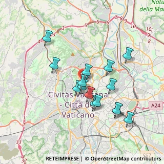 Mappa Lungotevere Maresciallo Cadorna, 00195 Roma RM, Italia (3.48467)