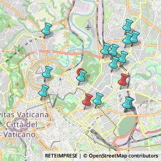 Mappa Via del Canneto, 00199 Roma RM, Italia (2.3775)