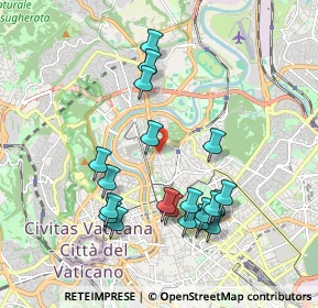 Mappa Via Cavalier D'Arpino, 00197 Roma RM, Italia (2.0155)