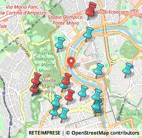 Mappa Ponte della Musica Armando Trovajoli, 00195 Roma RM, Italia (1.213)