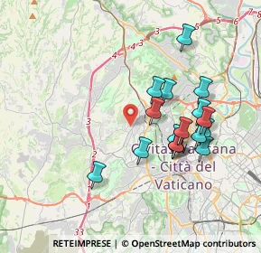 Mappa Via Arturo Donaggio, 00168 Roma RM, Italia (3.61941)