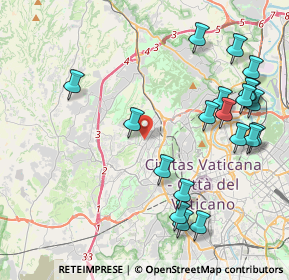 Mappa Via Arturo Donaggio, 00168 Roma RM, Italia (5.115)