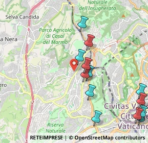 Mappa Via Arturo Donaggio, 00168 Roma RM, Italia (2.54923)