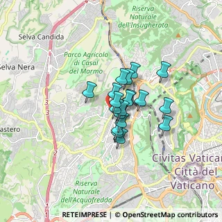 Mappa Via Arturo Donaggio, 00168 Roma RM, Italia (1.06789)