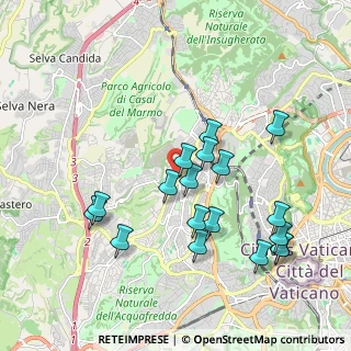 Mappa Via Arturo Donaggio, 00168 Roma RM, Italia (2.06833)
