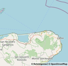 Mappa 71012 Rodi Garganico FG, Italia (21.408)