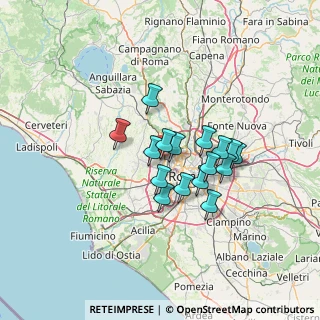 Mappa Via Casimiro Mondino, 00168 Roma RM, Italia (10.45125)