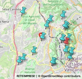 Mappa Via Casimiro Mondino, 00168 Roma RM, Italia (2.48474)