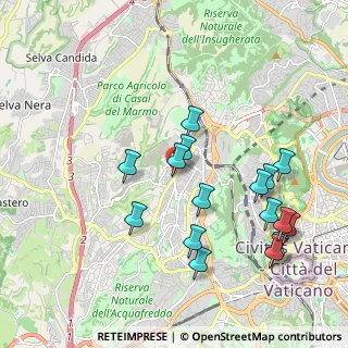 Mappa Via Casimiro Mondino, 00168 Roma RM, Italia (2.18)