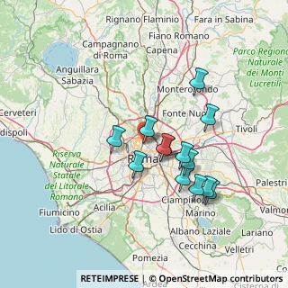 Mappa Via Giosuè Borsi, 00197 Roma RM, Italia (12.80538)