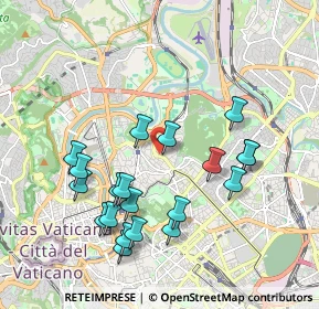 Mappa Viale dei Parioli, 00197 Roma RM, Italia (2.0765)