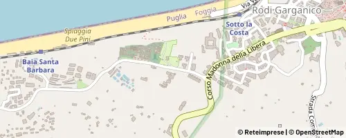 Mappa Rodi Garganico