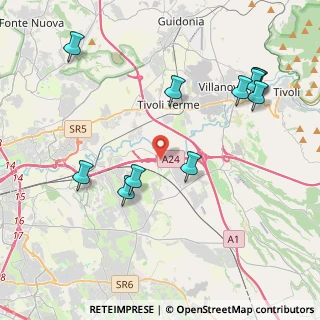 Mappa Autostrada dei Parchi, 00132 Roma RM, Italia (4.85364)