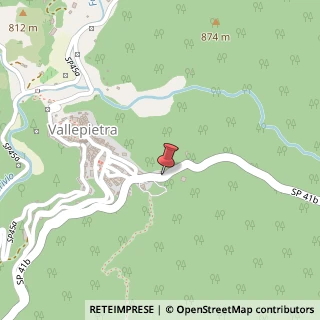 Mappa Via Santissima Trinità, 4, 00020 Vallepietra, Roma (Lazio)
