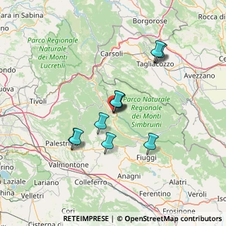Mappa Viale della Repubblica, 00028 Subiaco RM, Italia (12.65364)