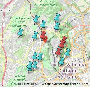 Mappa Via Luigi Arbib Pascucci, 00168 Roma RM, Italia (1.91667)