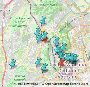 Mappa Via Luigi Arbib Pascucci, 00168 Roma RM, Italia (2.1945)