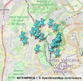 Mappa Via Luigi Arbib Pascucci, 00168 Roma RM, Italia (1.353)