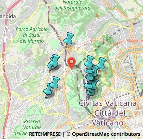 Mappa Via Luigi Arbib Pascucci, 00168 Roma RM, Italia (1.49556)
