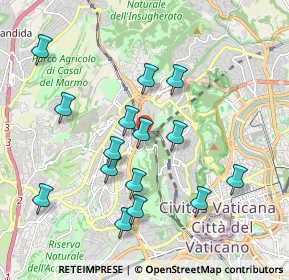 Mappa Via Luigi Arbib Pascucci, 00168 Roma RM, Italia (2.00933)