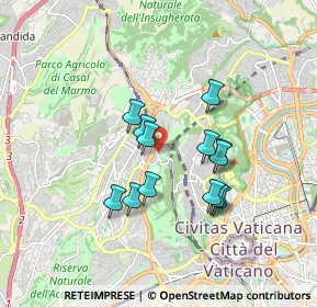 Mappa Via Luigi Arbib Pascucci, 00168 Roma RM, Italia (1.50308)