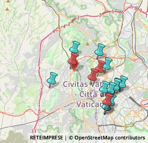 Mappa Via Luigi Arbib Pascucci, 00168 Roma RM, Italia (4.03063)
