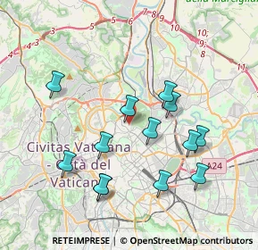 Mappa Via Nino Oxilia, 00100 Roma RM, Italia (3.91923)