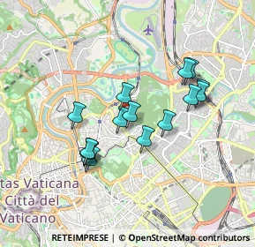 Mappa Via Nino Oxilia, 00100 Roma RM, Italia (1.596)