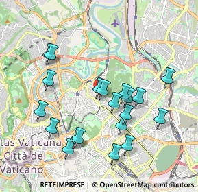 Mappa Via Nino Oxilia, 00100 Roma RM, Italia (2.021)