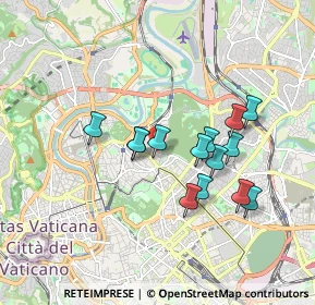 Mappa Via Nino Oxilia, 00100 Roma RM, Italia (1.60429)