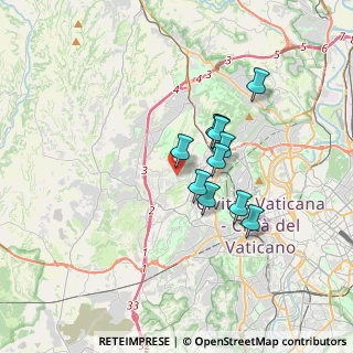 Mappa Via Alberto Manzi, 00168 Roma RM, Italia (2.68818)