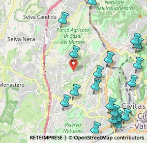 Mappa Via Alberto Manzi, 00168 Roma RM, Italia (2.92579)