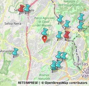 Mappa Via Alberto Manzi, 00168 Roma RM, Italia (2.50333)